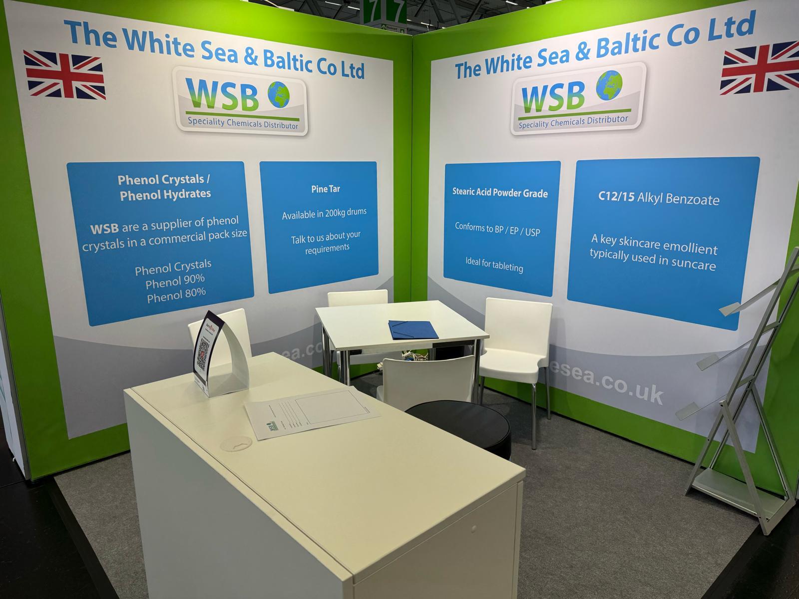 WSB Chemspec 2026 Stand 7F89